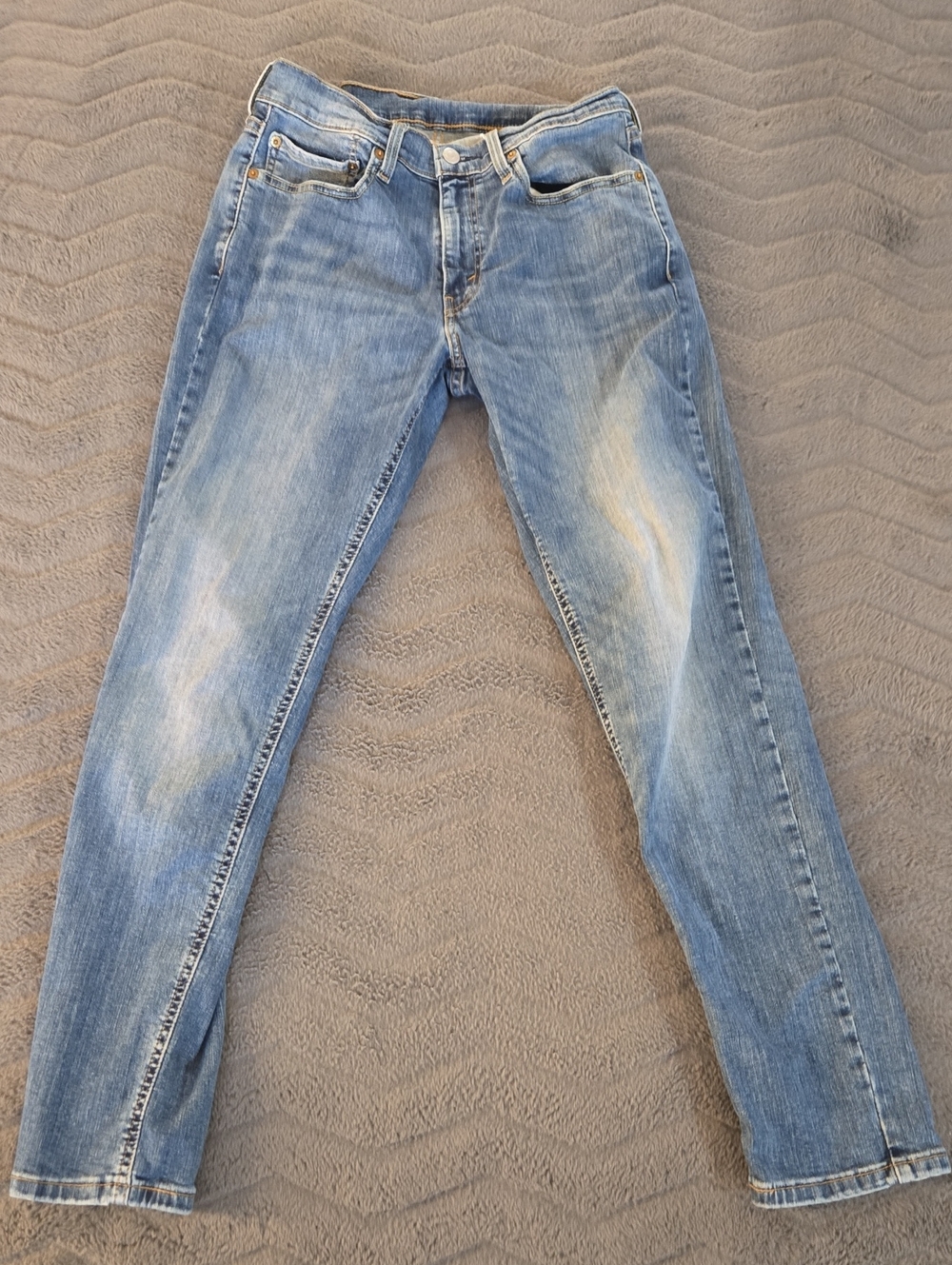 Levi's Light Blue Slim Straight Jeans